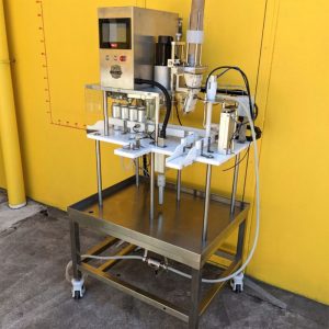 CFAM-900 : CANNULAR FULLY AUTO – Compact automatic can filling machine (up to 900 cans per hour)