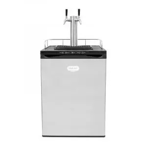 KGR-2TKLXC : Kegerator Kegland Series X – Compact refrigerator for 4 kegs, beer dispense tower with two taps – Complete set