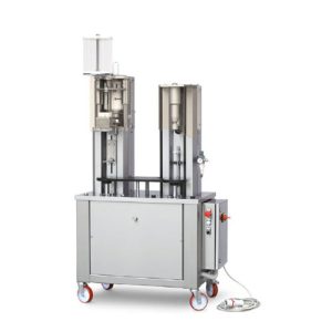 CBCS-500S : Semi automatic champagne bottle closure machine (up to 400-500 bottles per hour)