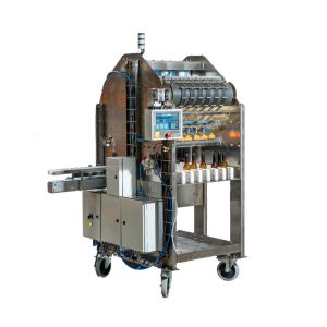 ABF36-2200 : Automatic counter-pressure bottle filling and capping machine / up to 2200 bottles per hour