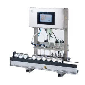 TCCF-900 : Table counterpressure can filling machine (up to 900 cans per hour)