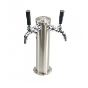 KGR-2DSS :  Dispense Stand Body for KegLand Kegerator with 2 taps (Complete Set)