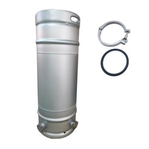 UTK-118D : Stainless steel Unitank Kegmenter 118L with two TC ports – simple pressure fermenter 2.5bar (KL04541)