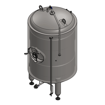 MBTVI : Cylindrical fermentors for the secondary fermentation (maturation) - vertical, insulated