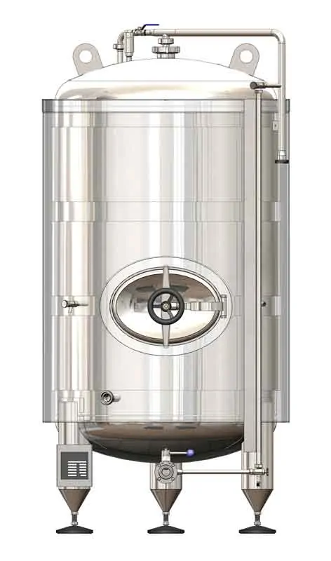 ビール熟成タンク - 水平型、断熱型150 / 179リットル