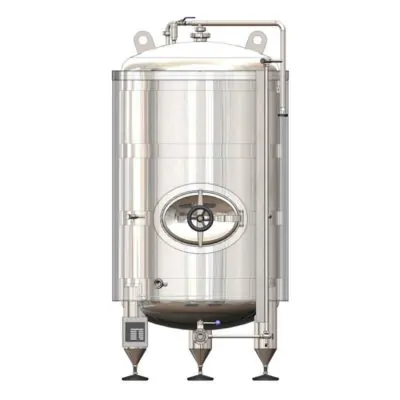 MBTVI-24000C 用於啤酒/蘋果酒成熟的壓力圓柱形罐 – 立式、絕緣 20000/21800L