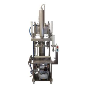 BFSA4-250 Semi-automatic machine to rinsing, filling and capping of bottles : 150-250pcs per hour