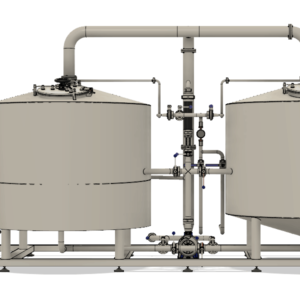 BREWORX LITE-ECO 1000 : Wort brew machine 1100L to production wort from malt concentrates