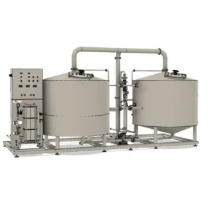 BREWORX LITE-ECO 1000 : Wort brew machine 1100L to production wort from malt concentrates