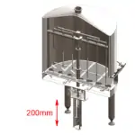 BH OPT ELS electric lift stirrer 150x150 - BREWORX TRITANK 2000 : Wort brew machine - the brewhouse - btt, bwm-btt