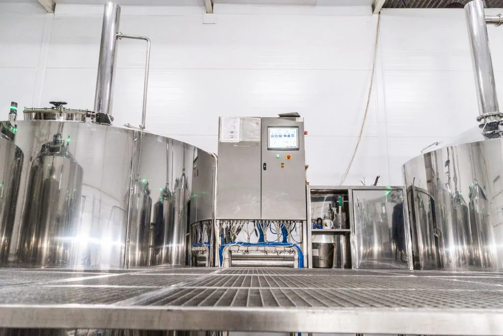 BREWORX OPPIDUM 4000 brewery with the automatic control system