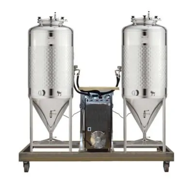 FUIC-SLP with non-insulated fermenters 1.2bar