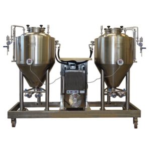 FUIC-CHP1C-2x250CCT Compact fermentation unit 2×250/300 liters