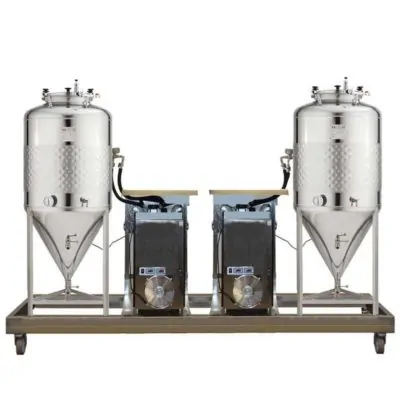 FUIC-SHP2C-2x500CCT Compact fermentation unit 2×500/625 liters 2.5 bar