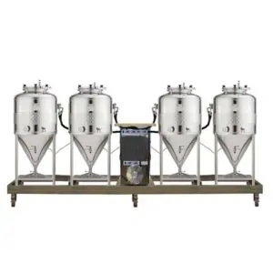 FUIC-SLP1C-4x100CCT Compact fermentation unit 4×100/120 liters 1.2 bar