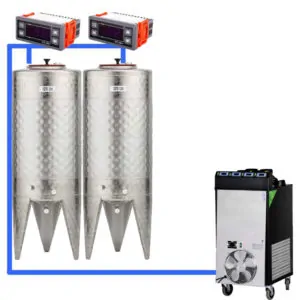 CFSCT1-2xCFT100SNP : Complete fermentation set with 2xCFT-SNP 120 liters