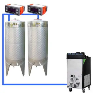 CFSCT1-2xCFT200SNP : Complete fermentation set with 2xCFT-SNP 240 liters