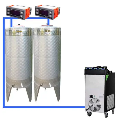 CFSCT1-2xCFT500SNP : Complete fermentation set with 2xCFT-SNP 625 liters
