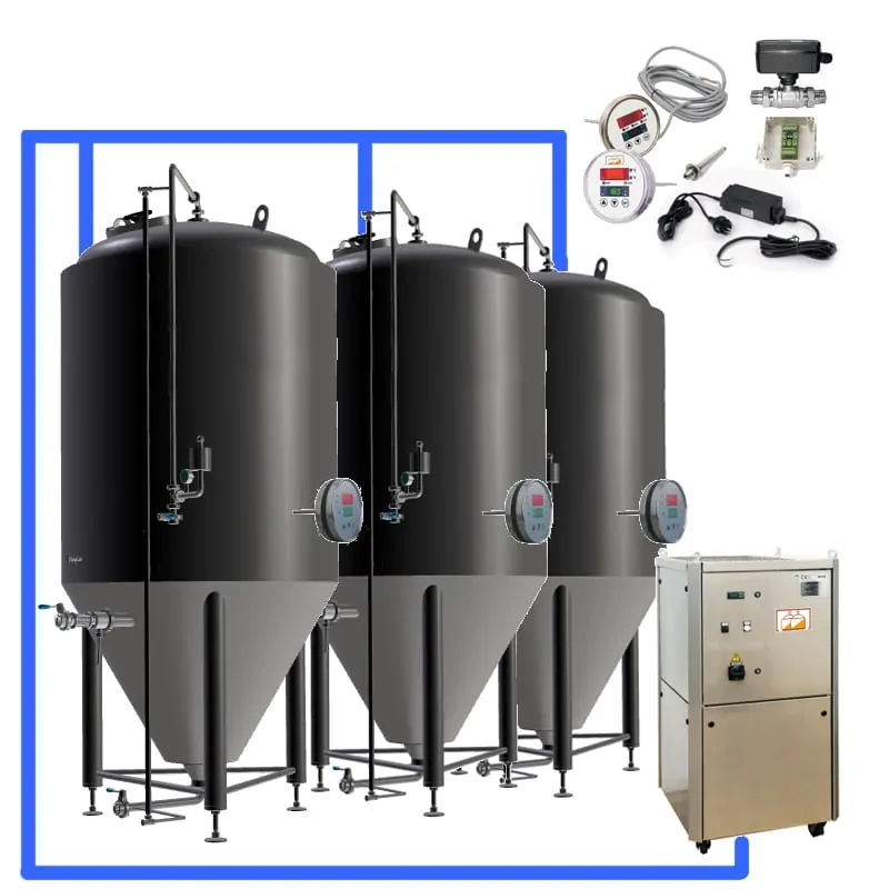 CFS complete fermenters sets - BH-BMCL-250 : MODULO CLASSIC 250/300 Wort brew machine – the brewhouse - bwm-bhm, bhm
