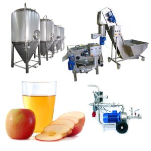 Cider production lines