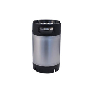 FKRV-09 Fermentation stainless steel keg with pressure relief valve 9.5 liters 9 bar
