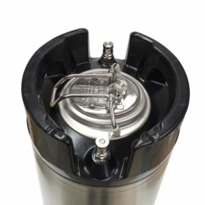 FKRV-19 : Fermentation stainless steel keg with pressure relief valve 19 liters 9 bar
