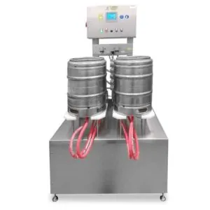 KRF-32 Machine for the semiautomatic rinsing and sanitizing of kegs 25-30 kegs/hour