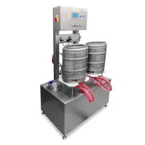 KRF-32 Machine for the semiautomatic rinsing and sanitizing of kegs 25-30 kegs/hour