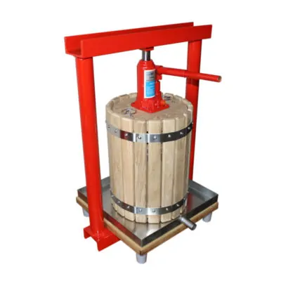 MHP-12W : Manual hydraulic fruit press 12 liters – wood version
