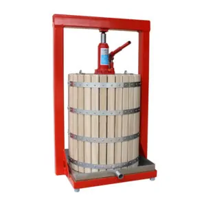 MHP-50W : Manual hydraulic fruit press 50 liters – wood version