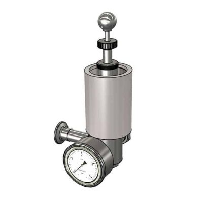 MTS-RV1-DN25TC Pressure adjusting apparatus with manometer and air-lock for CCT-M modular fermentors