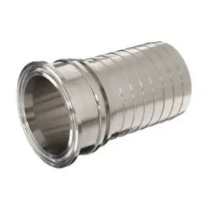 PF-HA5050TC066-SS Pipe Fitting : Hose Adapter H50mm > TriClamp DIN32676 DN50 Ø66mm AISI 304