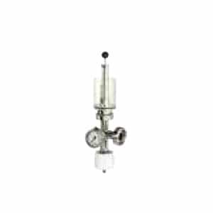 TEA-PAA4-DN25 Pressure adjusting apparatus type 4 with manometer DN25 for simplified fermentors