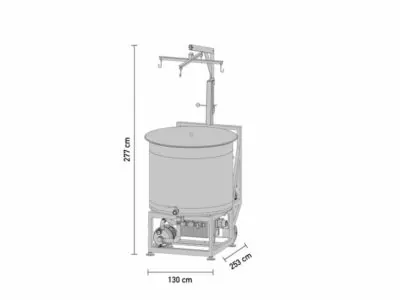 BM-500 : BREWMASTER Compact wort brew machine – the 550L brewhouse