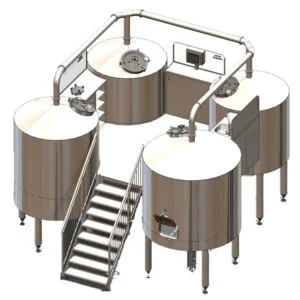 BREWORX QUADRANT 1000 : Wort brew machine – the brewhouse