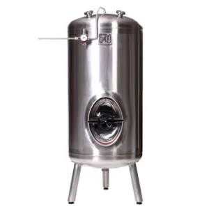 DBTVN-1000S Serving tank 1000L “bag-in-box”, vertical, non-insulated, stainless-steel