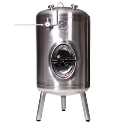 DBTVN-500S Serving tank 500L “bag-in-box”, vertical, non-insulated, stainless-steel