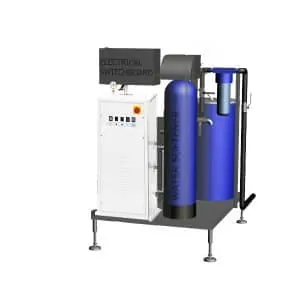 ESG-16MWT : Electric steam-generator compact 7-15 kW 16kg/hr (on the stainless steel frame, with water treatment)