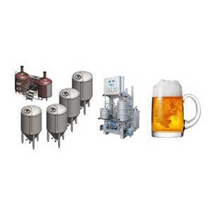 Beer production lines