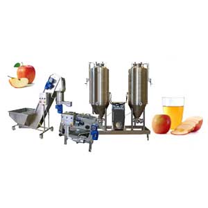 Cider production lines