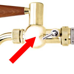 11150 spare part for the DTP-BA100 Baroque dispense tap