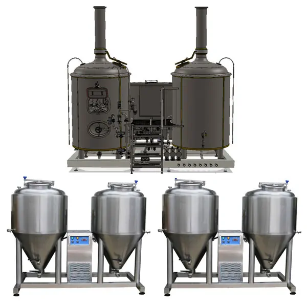 BREWORX MODULO CLASSIC 1000 - craft breweries with the modular construction