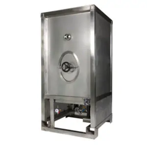 TBTVI-500ST Mobile beverage dispensing tank, vertical, insulated, stainless-steel, without cooling jacket