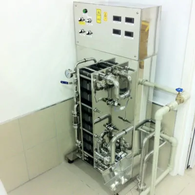 WCASB-500 : Kompaktní chladič a provzdušňovač mladiny 500 litrů za hodinu s LED indikátory teploty